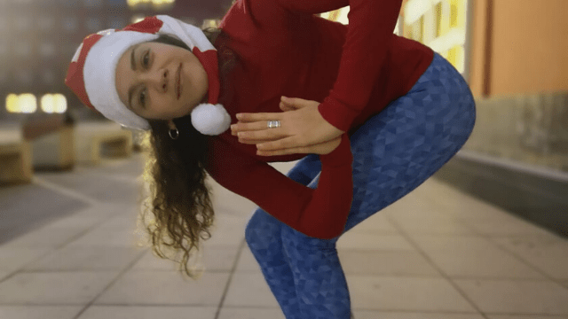 Posizioni yoga da fare a&nbsp;Natale