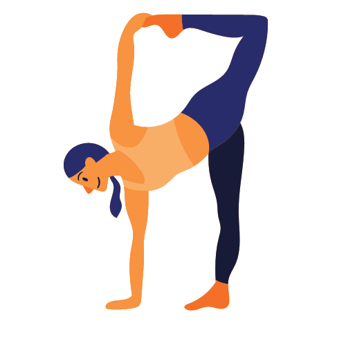 Harda Chandrasana (versione)